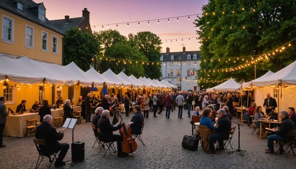 Concerts plein air fetes village estivales