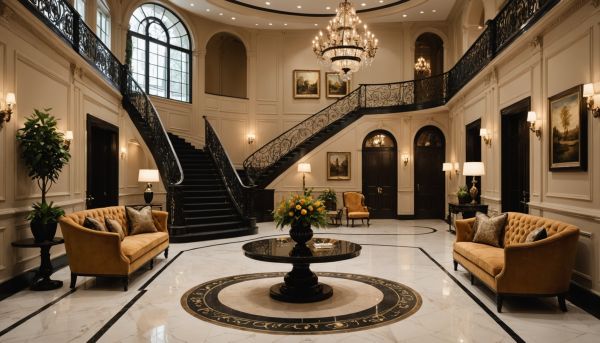 Hotel de charme design deco elegante