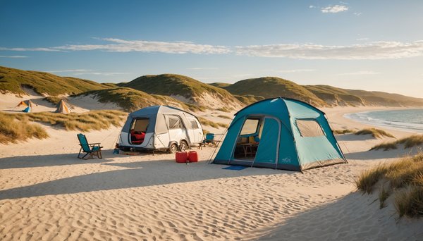 Le plaisir de séjourner dans un camping en accès direct à la plage